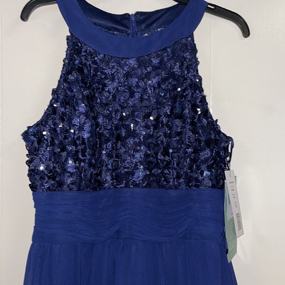 Scarlett High / Low Maxi Sequins Dress Sz 12 - Picture 3 of 7